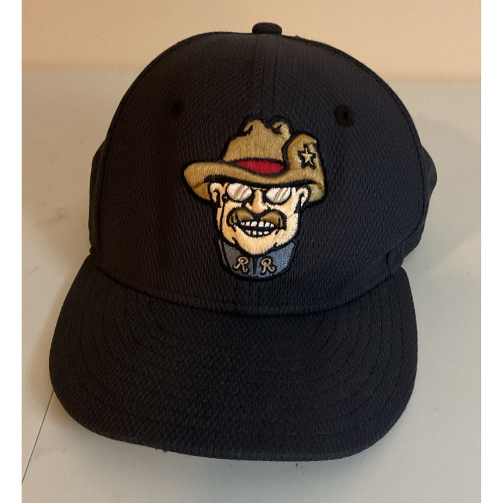 New Era Frisco RoughRiders MILB Hat Cap Size 6 5/8 Smiling Teddy